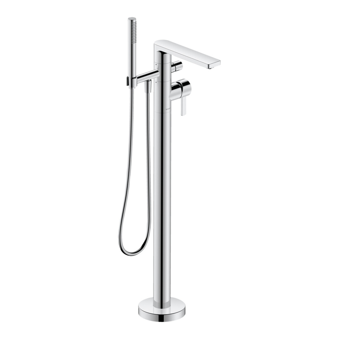 Duravit Set de montage D-Neo Mitigeur monocommande baignoire encastré, sur pied, chrome