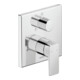 Duravit Set de montage Manhattan mitigeur douche encastré, vanne, chrome-1