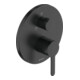 Duravit Set de montage prêt C.1 Mitigeur bain encastré, rond, avec inverseur, noir mat-1