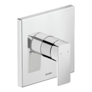 Duravit Set de montage prêt Manhattan Mitigeur douche encastré, chrome