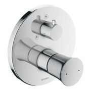 Duravit Set de montage prêt White Tulip Mitigeur douche encastré, avec inverseur, chrome