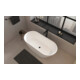 Duravit Set de montage Wave Mitigeur monocommande baignoire au sol, noir mat