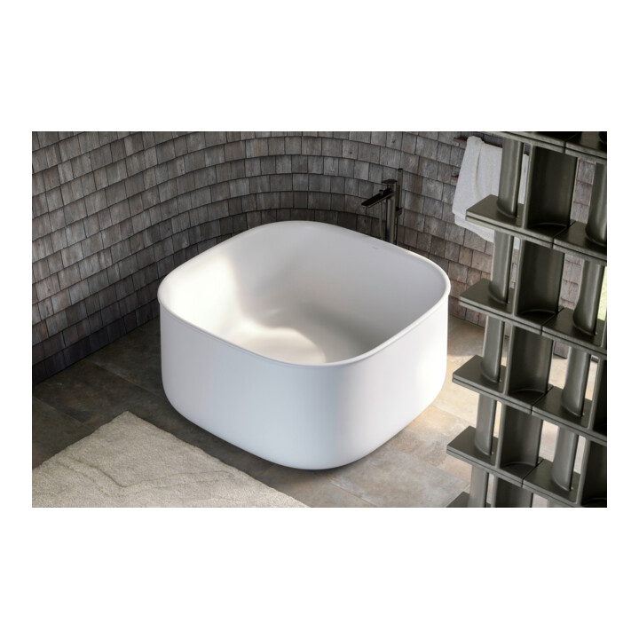 Duravit Set de montage Wave Mitigeur monocommande baignoire au sol, noir mat