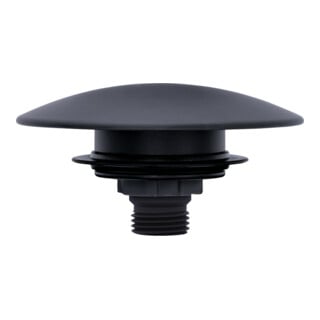 Duravit Set d'équipement avec clapet à pression, noir mat