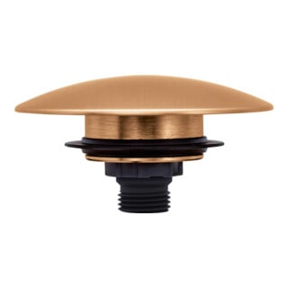 Duravit Set d'équipement avec valve Push-open, bronze brossé