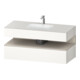 Duravit Set meuble vasque encastré Qatego 120x55x60 cm, T m/bl mat, console sous-vasque-1