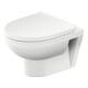 Duravit Set WC mural No. 1 Compact avec abattant, Rimless, blanc-2