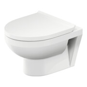 Duravit Set WC mural No. 1 Compact avec abattant, Rimless, blanc-2