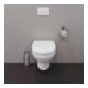 Duravit Set WC mural No. 1 Compact avec abattant, Rimless, blanc