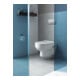 Duravit Set WC mural No. 1 Compact avec abattant, Rimless, blanc-4