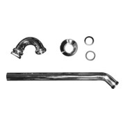 Duravit Siphon de bidet 1 1/4", avec tube de vidange prolongé, chrome