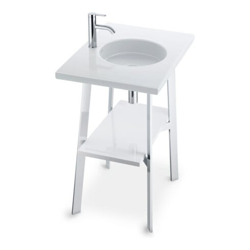 Duravit Siphon design pour lavabos, chrome