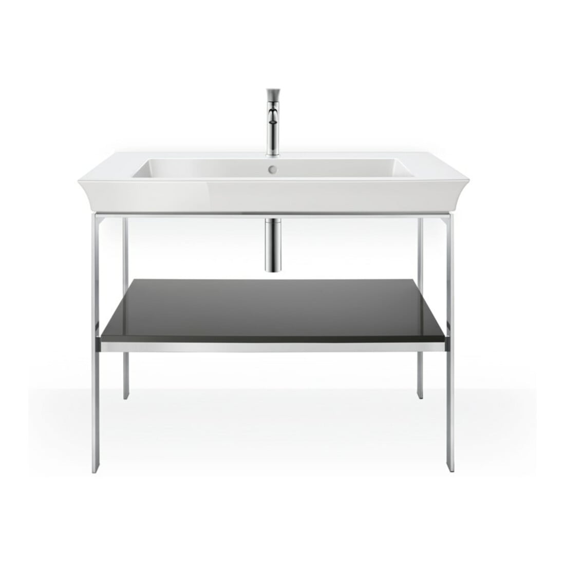 Duravit Siphon design pour lavabos, chrome