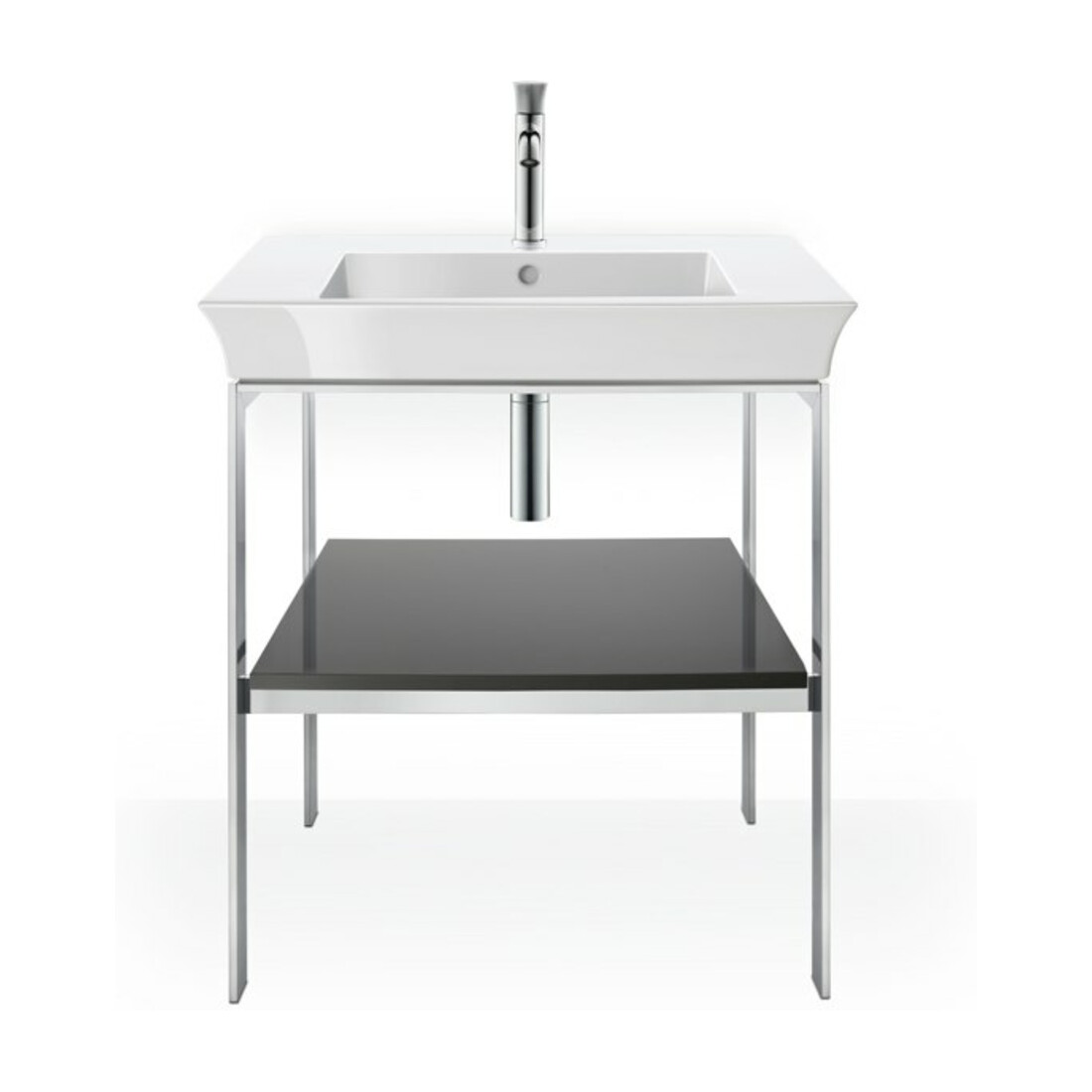 Duravit Siphon design pour lavabos, chrome