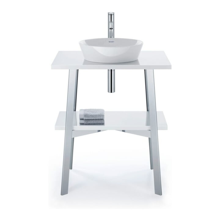 Duravit Siphon design pour lavabos, chrome