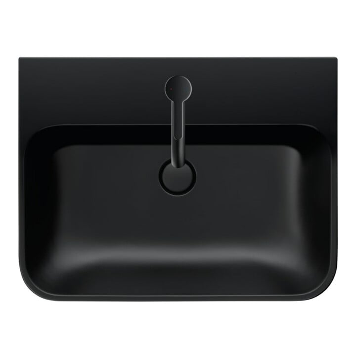 Duravit Siphon design pour lavabos, noir mat