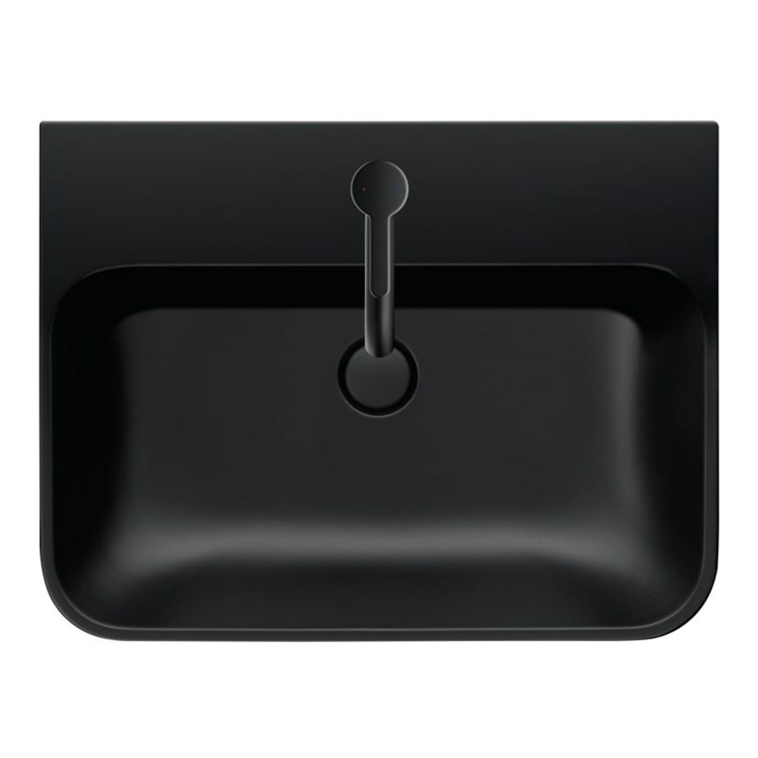 Duravit Siphon design pour lavabos, noir mat