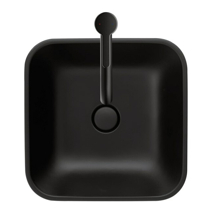 Duravit Siphon design pour lavabos, noir mat