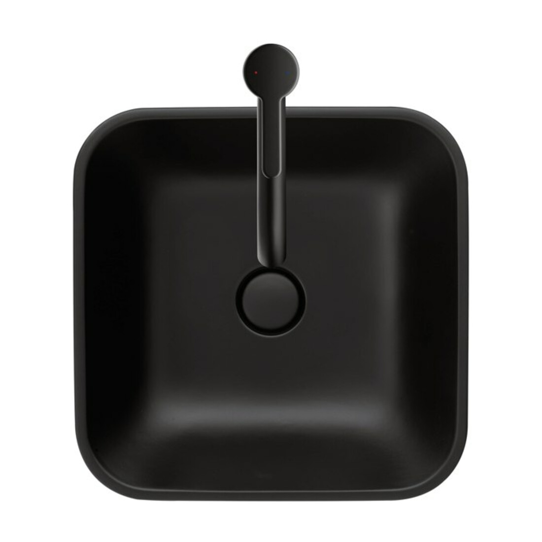 Duravit Siphon design pour lavabos, noir mat
