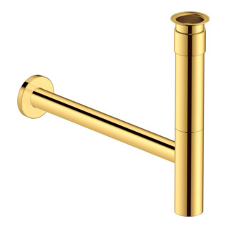Duravit Siphon design pour lavabos, or poli