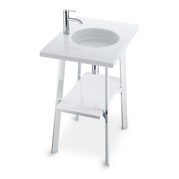 Duravit Siphon design pour lavabos, or poli