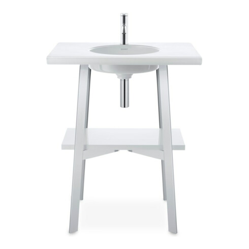 Duravit Siphon design pour lavabos, or poli