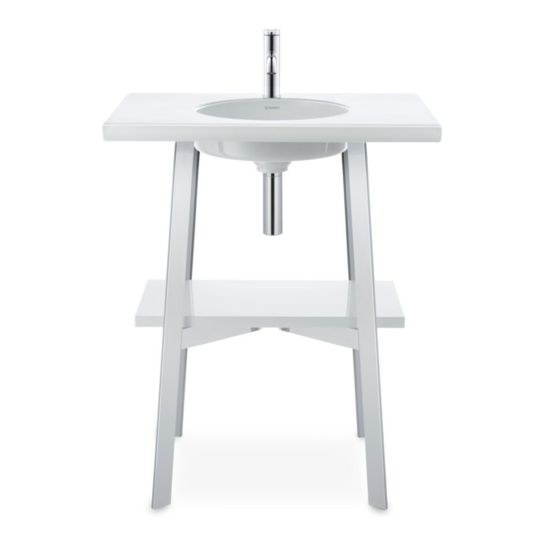 Duravit Siphon design pour lavabos, or poli