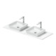 Duravit Sivida Console de lavabo 135x50 cm, blanc mat soyeux-1