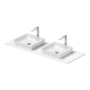 Duravit Sivida Console de lavabo 135x50 cm, blanc mat soyeux