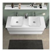 Duravit Sivida Console de lavabo 135x50 cm, blanc mat soyeux-4