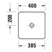Duravit Sivida Console lavabo 108x50 cm, blanc mat soyeux-5