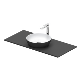 Duravit Sivida Console Lavabo 108x50 cm, I.Fa w m, Couleur Extérieure Gris Ma