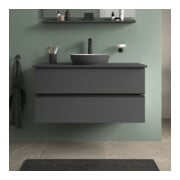Duravit Sivida Console Lavabo 108x50 cm, I.Fa w m, Couleur Extérieure Gris Ma-4