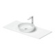 Duravit Sivida Console lavabo 108x50cm, blanc mat soyeux-1