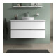 Duravit Sivida Console lavabo 108x50cm, blanc mat soyeux