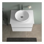 Duravit Sivida Console lavabo 68x50 cm, blanc mat soyeux-4