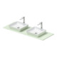 Duravit Sivida Console Vasque 135x50 cm, I.Fa w sm, Couleur ext. vert ma-1