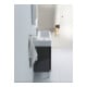 Duravit Sockelfuß 15,2x4,4x1cm, chrom, 2 Stück