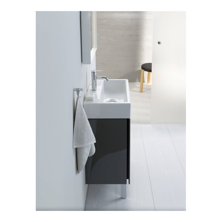 Duravit Sockelfuß 15,2x4,4x1cm, chrom, 2 Stück