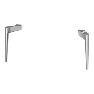 Duravit Sockelfuß Sivida 2 F., boden, f Waschtischunterschrank, chrom