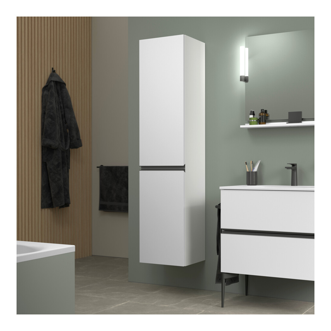 Duravit Sockelfuß Sivida 4 F., boden, f Waschtischunterschrank, sw