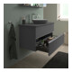 Duravit Sous-meuble console de lavabo au sol Sivida 104,5x54,8x47,5 cm, gris, 2 tiroirs, G c-2
