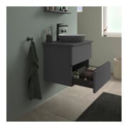 Duravit Sous-meuble console de lavabo au sol Sivida 64,5x54,8x47,5 cm, gris m, 2 SBK, Gr. sw-2