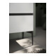 Duravit Sous-meuble console de lavabo au sol Sivida 84,5x54,8x47,5cm, blanc mat, 2 tiroirs, taille noire