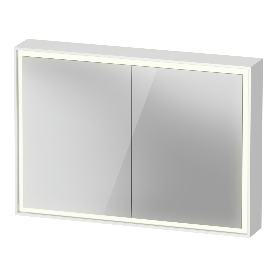 Duravit Spanplattenschraube m Waschp.-Bel. L-Cube 100x70x15,5cm, we. ma, Türanschl. re/li