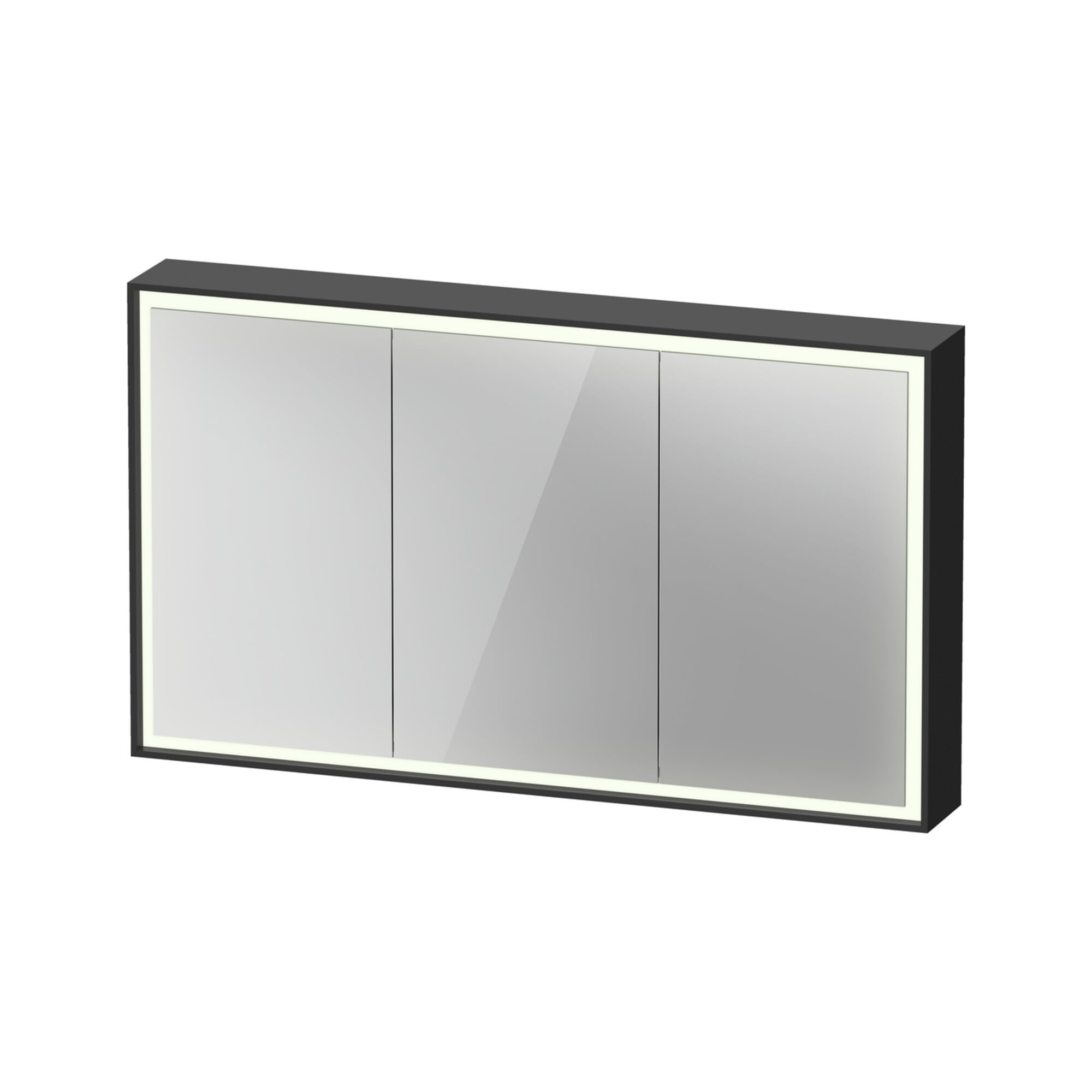 Duravit Spanplattenschraube m Waschp.-Bel. L-Cube 120x70x15,5cm, gra ma, Türanschl. re/li