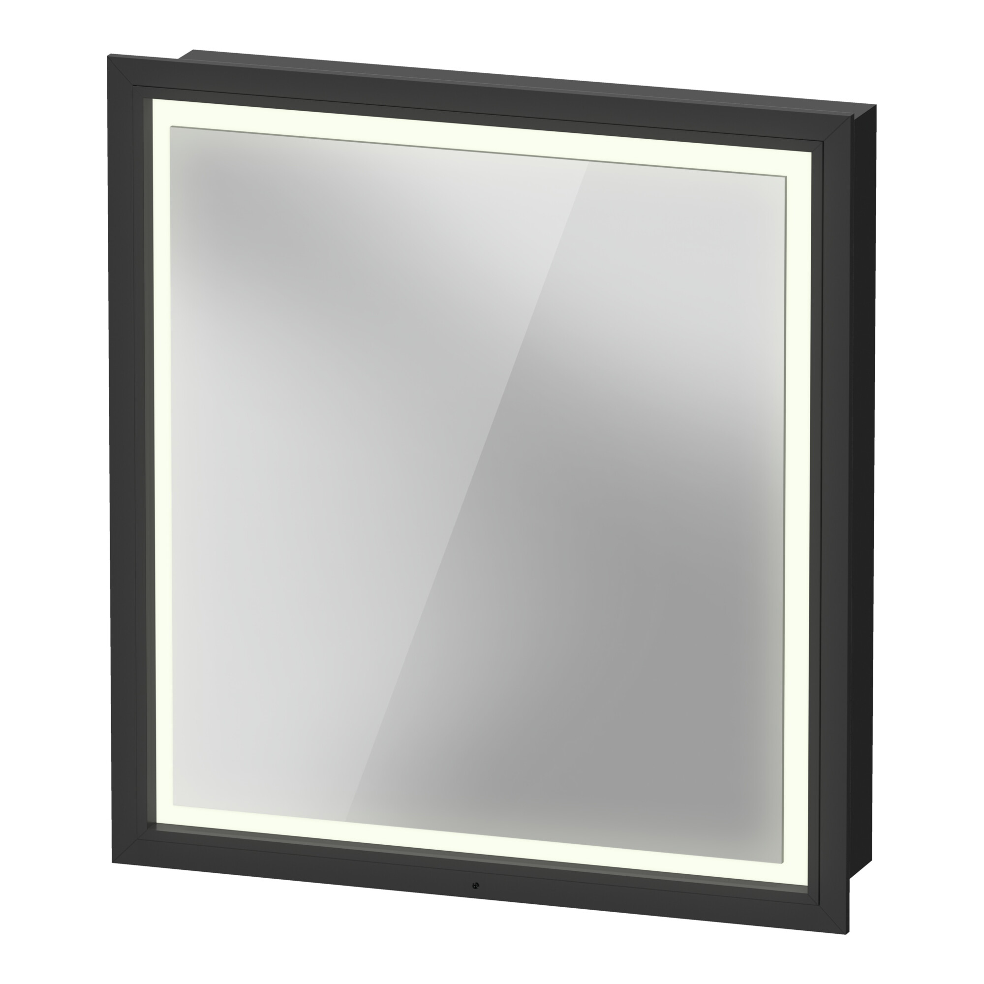 Duravit Spanplattenschraube mit Türanschlag L-Cube 65x15,5x70cm, LED, w, An re, graph ma