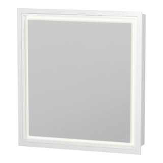 Duravit Spanplattenschraube mit Türanschlag L-Cube 65x15,5x70cm, LED, w, Anschl li, we. ma