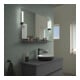 Duravit Spiegel-Ablage Sivida 105x65x3,6cm, graph ma, mont., sw