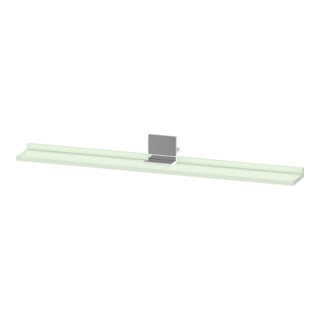 Duravit Spiegel-Ablage Sivida 105x65x3,6cm, grün Matt, montiert, chrom